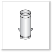 Single Wall (Single Skin) Stainless Steel Flue, Pipes Lowering Pipe